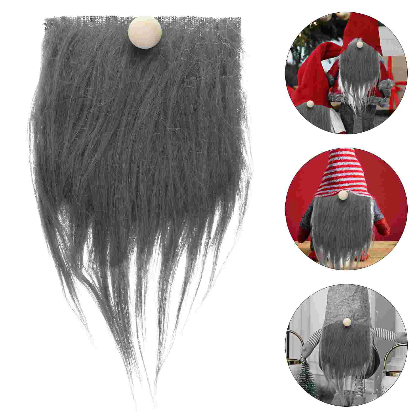 3 Sets Decor Fake Gnome Beard Artificial Material Fluffy Supplies Beards And Wood Beads Gnomes Faux DIY Craft
3 Sets Decor Fake Gnome Beard Artificial Material Fluffy Supplies Beards And Wood Beads Gnomes Faux DIY Craft