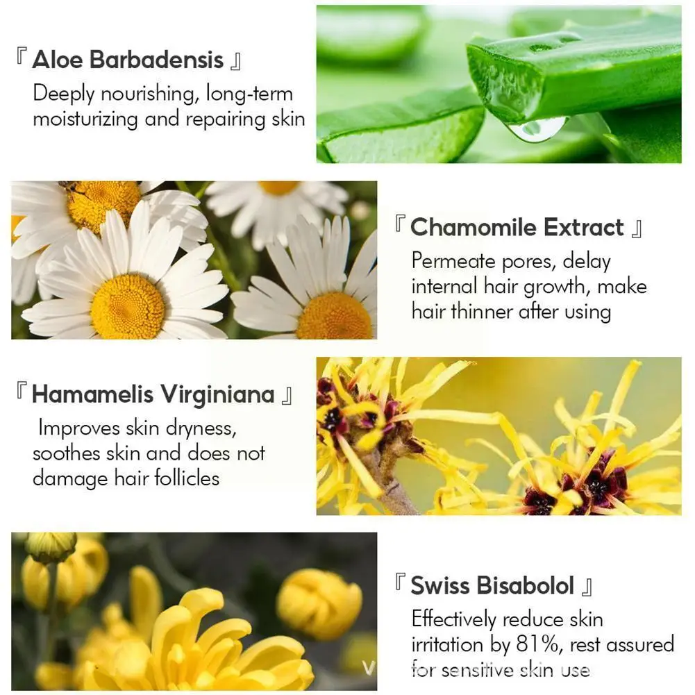 Gentle Non Irritating Female Leg Armpit Painless Hair Cream Smooth Skin Care Paste Body Remove Body Underarm Removal Hair C I6R2
Gentle Non Irritating Female Leg Armpit Painless Hair Cream Smooth Skin Care Paste Body Remove Body Underarm Removal Hair C I6R2