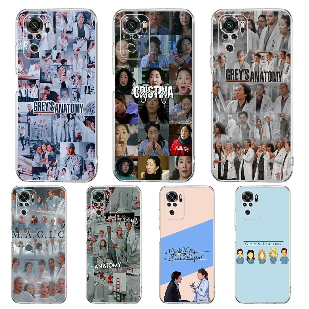 Greys Anatomy Transparent Phone Case for Redmi Note 11 11T 10S 8A 9A 9C 7 8 9 10 K40 4G Plus Pro 4G Soft Cover Shell Fundas Bag
Greys Anatomy Transparent Phone Case for Redmi Note 11 11T 10S 8A 9A 9C 7 8 9 10 K40 4G Plus Pro 4G Soft Cover Shell Fundas Bag