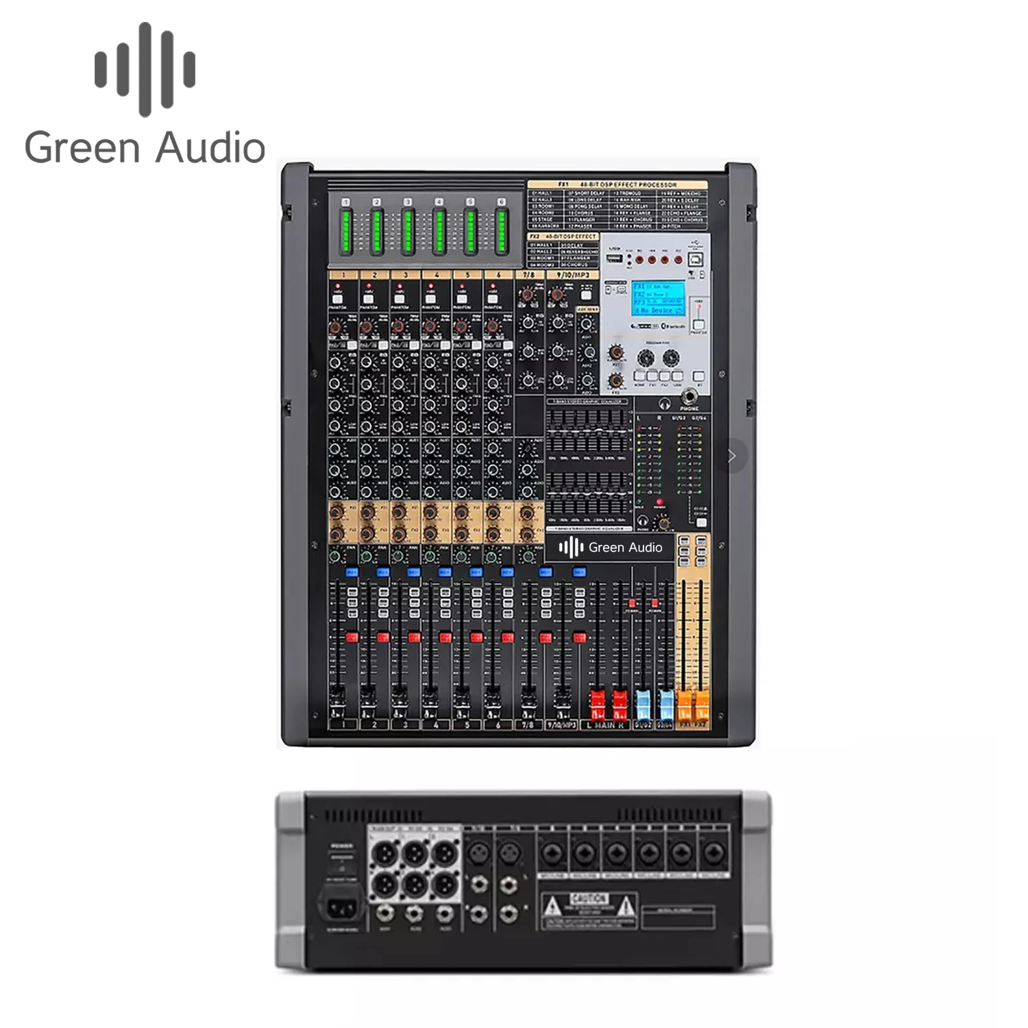 

GAX-TFB10 professional audio dj mixer of sound system