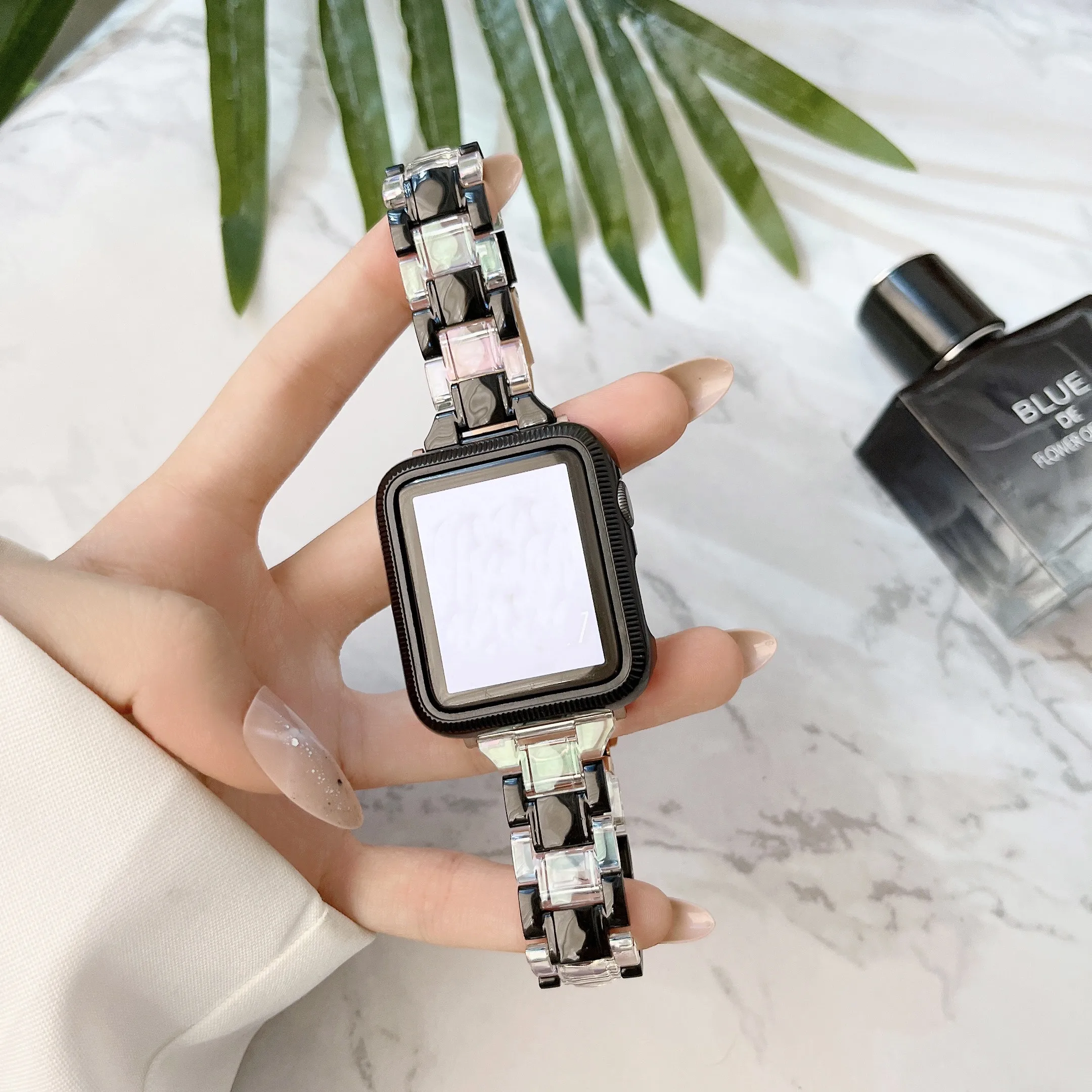 Лазерный прозрачный ремешок для Apple Watch 40 мм 44 мм 49 мм Ultra 8SE 7 6 5 4 тонкий женский ремешок для IWatch 41/45 мм 38/42 мм 3 21 Correa
Лазерный прозрачный ремешок для Apple Watch 40 мм 44 мм 49 мм Ultra 8SE 7 6 5 4 тонкий женский ремешок для IWatch 41/45 мм 38/42 мм 3 21 Correa