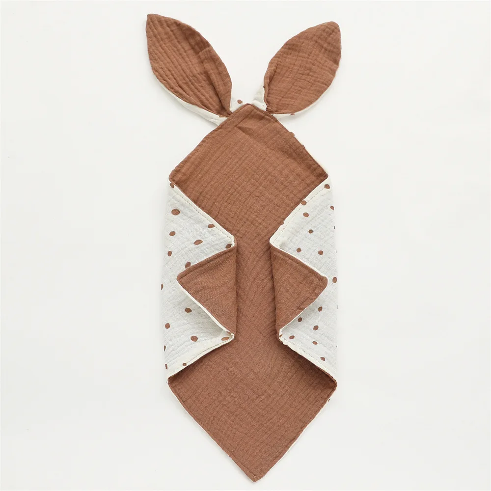 Muslin Squares Cotton Baby Bibs Print Infant Burp Cloth Rabbit Ear Newborn Feeding Saliva Towel Bandana for Girl Boy Drool Bib
Muslin Squares Cotton Baby Bibs Print Infant Burp Cloth Rabbit Ear Newborn Feeding Saliva Towel Bandana for Girl Boy Drool Bib