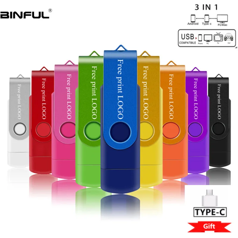 3 IN 1OTG High Speed USB Flash Drive OTG Pen Drive 32GBUsb Stick 64GB 16GB 8G 4G Pendrive Flash Disk for Android Micro/PC/Car/TV
3 IN 1OTG High Speed USB Flash Drive OTG Pen Drive 32GBUsb Stick 64GB 16GB 8G 4G Pendrive Flash Disk for Android Micro/PC/Car/TV