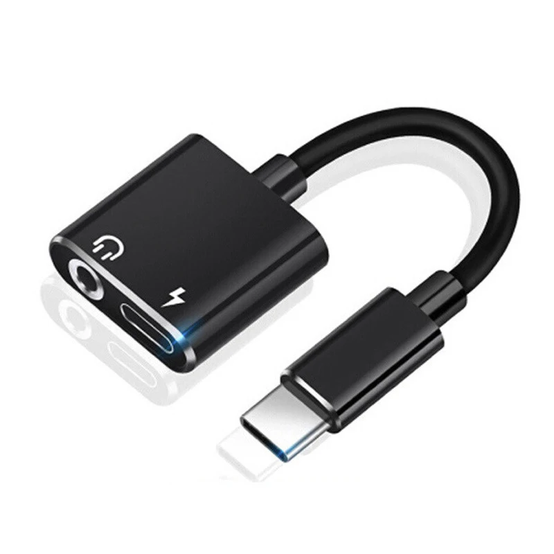 2 in 1 Type C To 3.5mm Jack Earphone Charging Converter Adapter for Macbook Pro Xiaomi Huawei Oneplus Smart Phone Adaptor Cable
2 in 1 Type C To 3.5mm Jack Earphone Charging Converter Adapter for Macbook Pro Xiaomi Huawei Oneplus Smart Phone Adaptor Cable