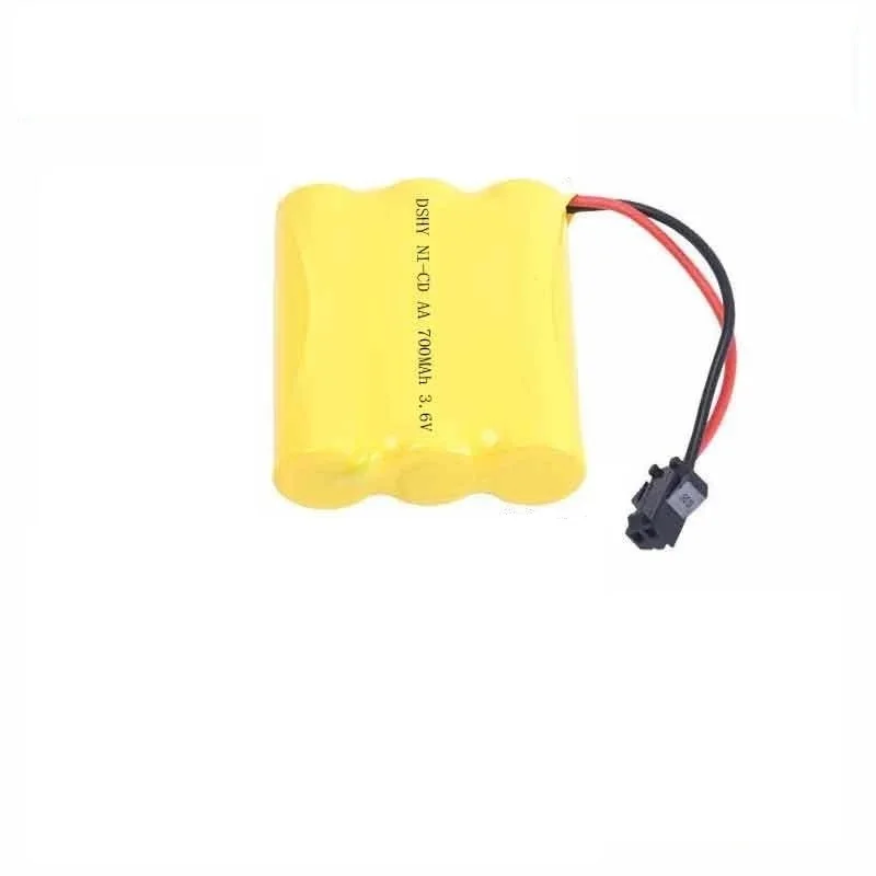 3.6V 700mah NiCD Battery Pack For RC Toys Car Tanks Trucks Trains Boats RC Toys Model Battery 3.6V Rechargeable Battery
3.6V 700mah NiCD Battery Pack For RC Toys Car Tanks Trucks Trains Boats RC Toys Model Battery 3.6V Rechargeable Battery