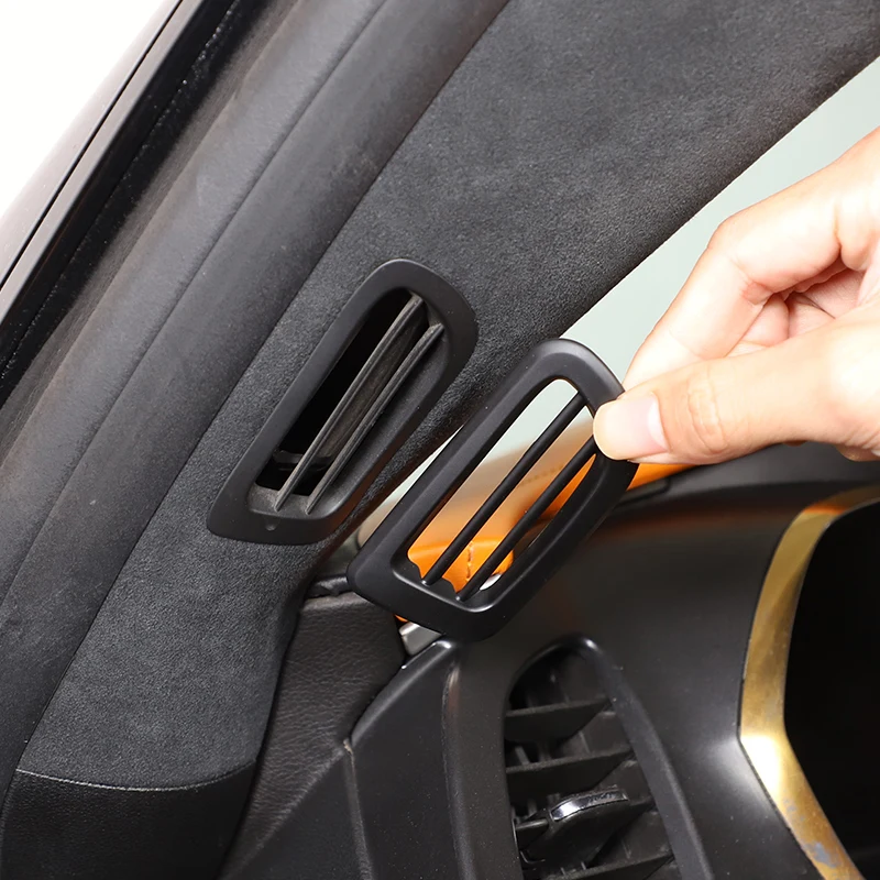 For Chevrolet Corvette C7 2014-2019 ABS Matt black Car A Pillar Air Outlet Vent Trim Frame Stickers Car Accessories
For Chevrolet Corvette C7 2014-2019 ABS Matt black Car A Pillar Air Outlet Vent Trim Frame Stickers Car Accessories