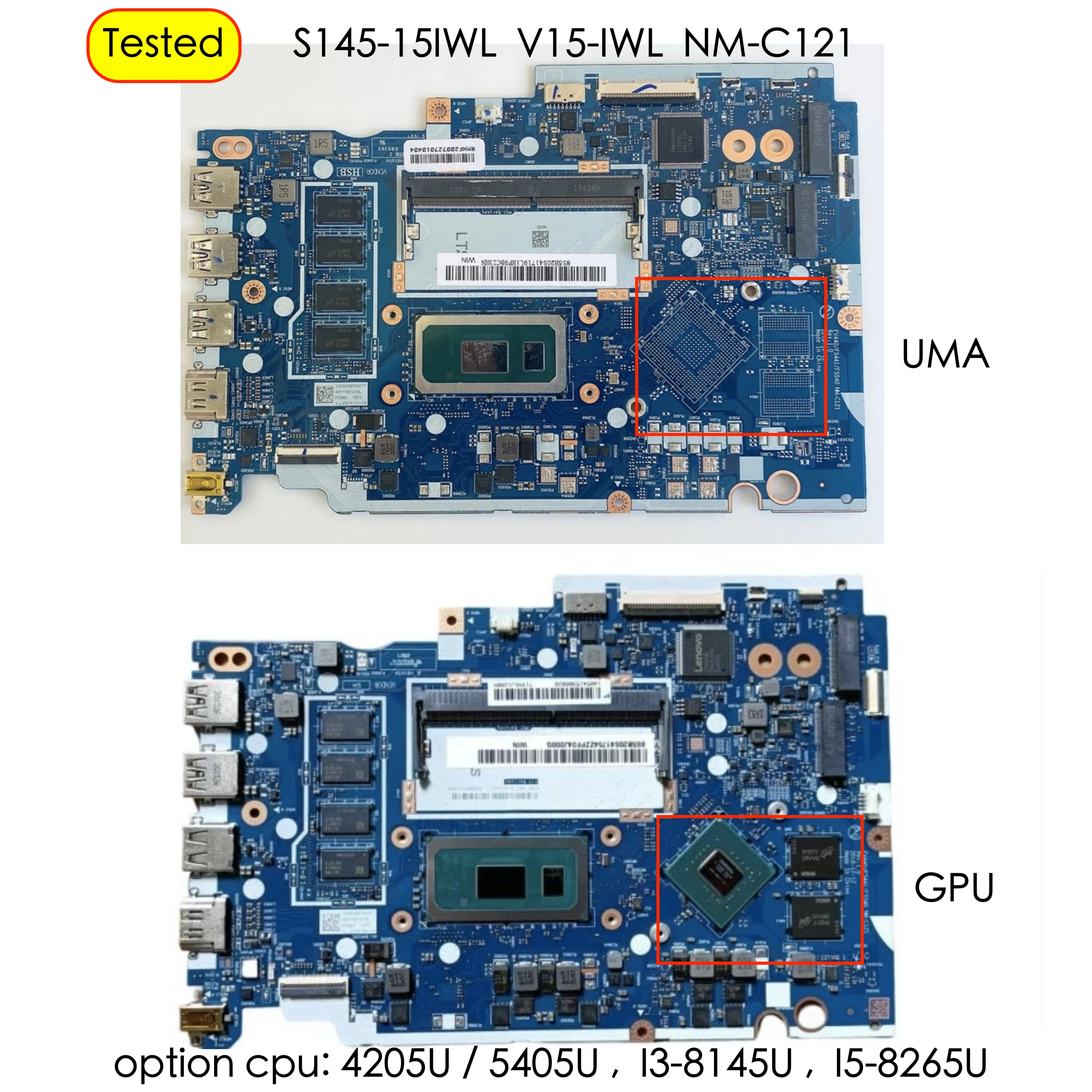 Материнская плата для ноутбука Lenovo Ideapad S145-15IWL V15-IWL FV440 FS441 FS540 NM-C121
Материнская плата для ноутбука Lenovo Ideapad S145-15IWL V15-IWL FV440 FS441 FS540 NM-C121