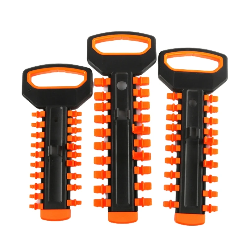 Portable Socket Organizer Tray Quality Socket Holder Socket Wrench Storage Rack Suitable for 1/3-Inch 3/8-Inch 1/2-Inch 
Portable Socket Organizer Tray Quality Socket Holder Socket Wrench Storage Rack Suitable for 1/3-Inch 3/8-Inch 1/2-Inch