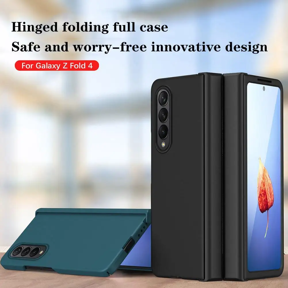 Hinge Full Protection Case For Samsung Galaxy Z Fold 4 Hard Plastic Gradient Phone Cover With Front Glass Shockproof Case
Hinge Full Protection Case For Samsung Galaxy Z Fold 4 Hard Plastic Gradient Phone Cover With Front Glass Shockproof Case