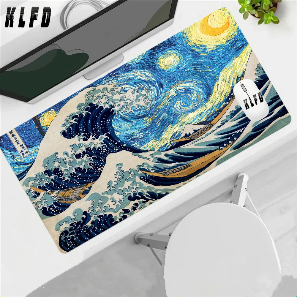 40x70cm Large Size Japan The Great Wave of Kanagawa Mouse Pad 30x60cm Van Gogh Starry sky Mousepad Keyboard Rugs Laptop Deskpads
40x70cm Large Size Japan The Great Wave of Kanagawa Mouse Pad 30x60cm Van Gogh Starry sky Mousepad Keyboard Rugs Laptop Deskpads