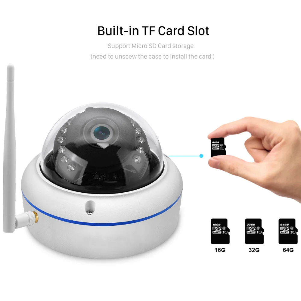 1080P Security Camera WIFI Outdoor PTZ Speed Dome Wireless IP Camera CCTV Pan Tilt 4XZoom IR Network Surveillance P2P CAM
1080P Security Camera WIFI Outdoor PTZ Speed Dome Wireless IP Camera CCTV Pan Tilt 4XZoom IR Network Surveillance P2P CAM