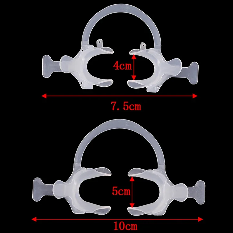 Dental Mouth Opener Lip Retractor Mouth Opener C-Shape with Handle White Large/small
Dental Mouth Opener Lip Retractor Mouth Opener C-Shape with Handle White Large/small