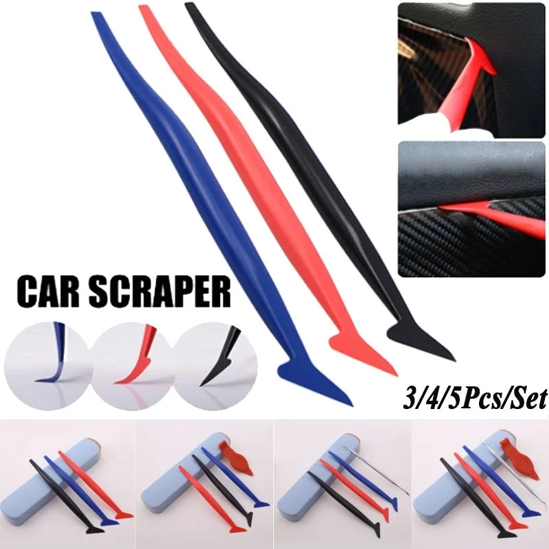 3/4/5Pcs/Set Film Edge Closing Rubber Strip Color Changing Film Trimmer Edge Scraper Car Scraper Tool Kit Car Film Tool
3/4/5Pcs/Set Film Edge Closing Rubber Strip Color Changing Film Trimmer Edge Scraper Car Scraper Tool Kit Car Film Tool