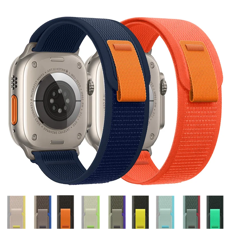 Trail loop strap For apple watch ultra 49mm 44mm 40mm 41mm 42mm 44 49mm correa bracelet iWatch series 7 6 5 3 se 8 45mm 44 band
Trail loop strap For apple watch ultra 49mm 44mm 40mm 41mm 42mm 44 49mm correa bracelet iWatch series 7 6 5 3 se 8 45mm 44 band