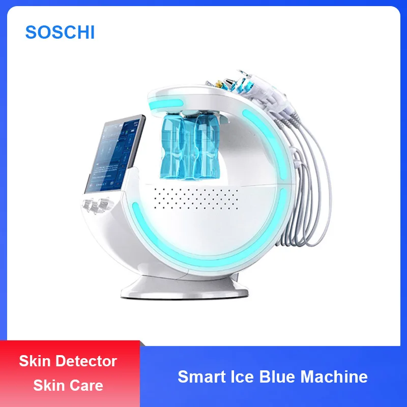 Newest Smart Ice Blue Hydradfacial Machine 2022 Ultrasonic Cleaning Aqua Peel Water Dermabraion Spa Equipment with Skin Analyzer
Newest Smart Ice Blue Hydradfacial Machine 2022 Ultrasonic Cleaning Aqua Peel Water Dermabraion Spa Equipment with Skin Analyzer