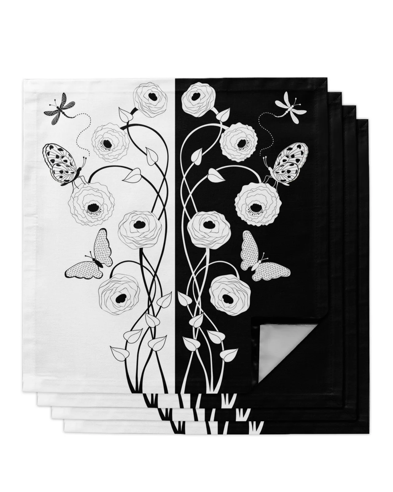 4pcs Flower Butterfly Dragonfly Square 50cm Table Napkin Party Wedding Decoration Table Cloth Kitchen Dinner Serving Napkins
4pcs Flower Butterfly Dragonfly Square 50cm Table Napkin Party Wedding Decoration Table Cloth Kitchen Dinner Serving Napkins