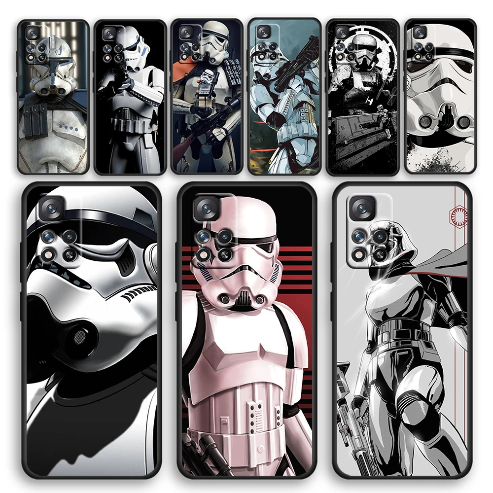 Stormtrooper star wars Soft Black Phone Case For Xiaomi Redmi Note 11 11T 10 Pro 10S 9 9S 9T 8 8T 7 4G 5G Cover Shell
Stormtrooper star wars Soft Black Phone Case For Xiaomi Redmi Note 11 11T 10 Pro 10S 9 9S 9T 8 8T 7 4G 5G Cover Shell
