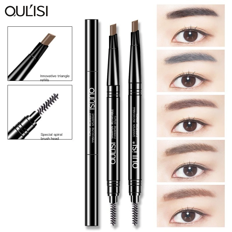 Oris genuine double-headed automatic eyebrow pencil waterproof and sweat-proof, natural and lasting non-decolorization
Oris genuine double-headed automatic eyebrow pencil waterproof and sweat-proof, natural and lasting non-decolorization