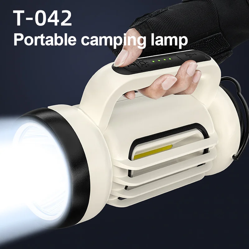 LED Strong Light XPG Hand Lamp Type-C Charging Flashlight Searchlight Large Capacity Fishing New Double Switch Camping Lamp
LED Strong Light XPG Hand Lamp Type-C Charging Flashlight Searchlight Large Capacity Fishing New Double Switch Camping Lamp