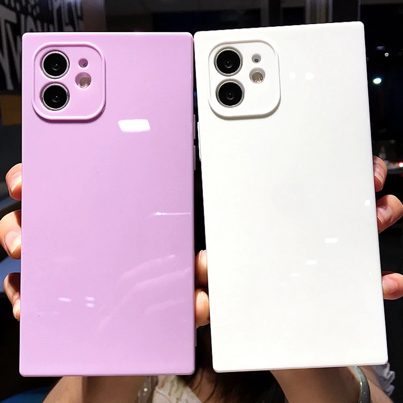 Soft Square Candy Silicone Phone Case For iPhone 11 12 13 Pro Max XS X XR Max 7 8 Plus Mini SE 2020 Bumper Back Cover
Soft Square Candy Silicone Phone Case For iPhone 11 12 13 Pro Max XS X XR Max 7 8 Plus Mini SE 2020 Bumper Back Cover