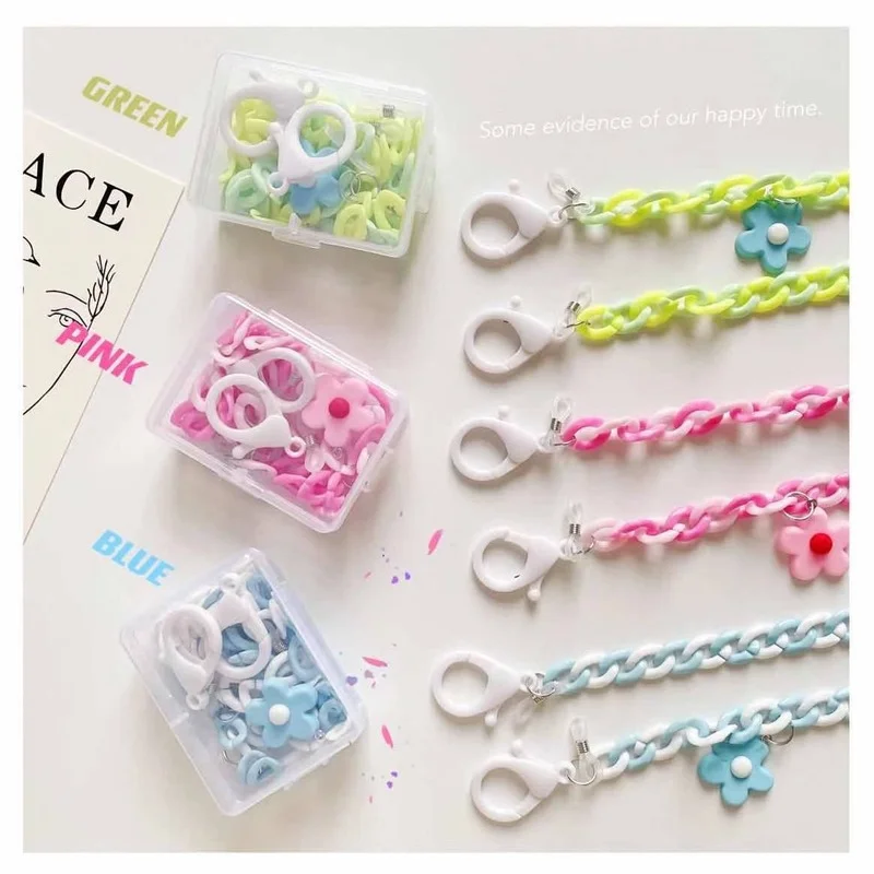 Acrylic Chain Box Set with Tools Assembled Link for Glasses Chain Jewelry Making DIY Accessories Jewelry Kit
Acrylic Chain Box Set with Tools Assembled Link for Glasses Chain Jewelry Making DIY Accessories Jewelry Kit