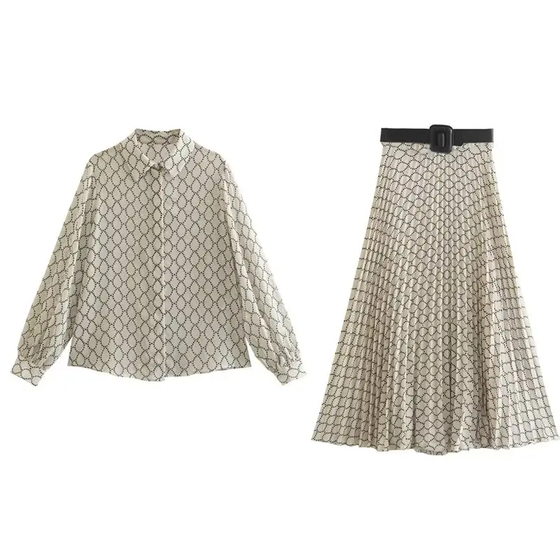 Женская винтажная блузка на пуговицах, блузка с длинным рукавом и геометрическим принтом, весна 2023
Женская винтажная блузка на пуговицах, блузка с длинным рукавом и геометрическим принтом, весна 2023