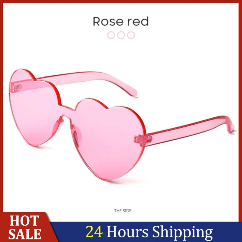 Модные солнцезащитные очки UV400, женские очки без оправы, тонировочные прозрачные линзы, Красочные Солнцезащитные очки, мужские поляризационные очки в форме сердца 
Модные солнцезащитные очки UV400, женские очки без оправы, тонировочные прозрачные линзы, Красочные Солнцезащитные очки, мужские поляризационные очки в форме сердца