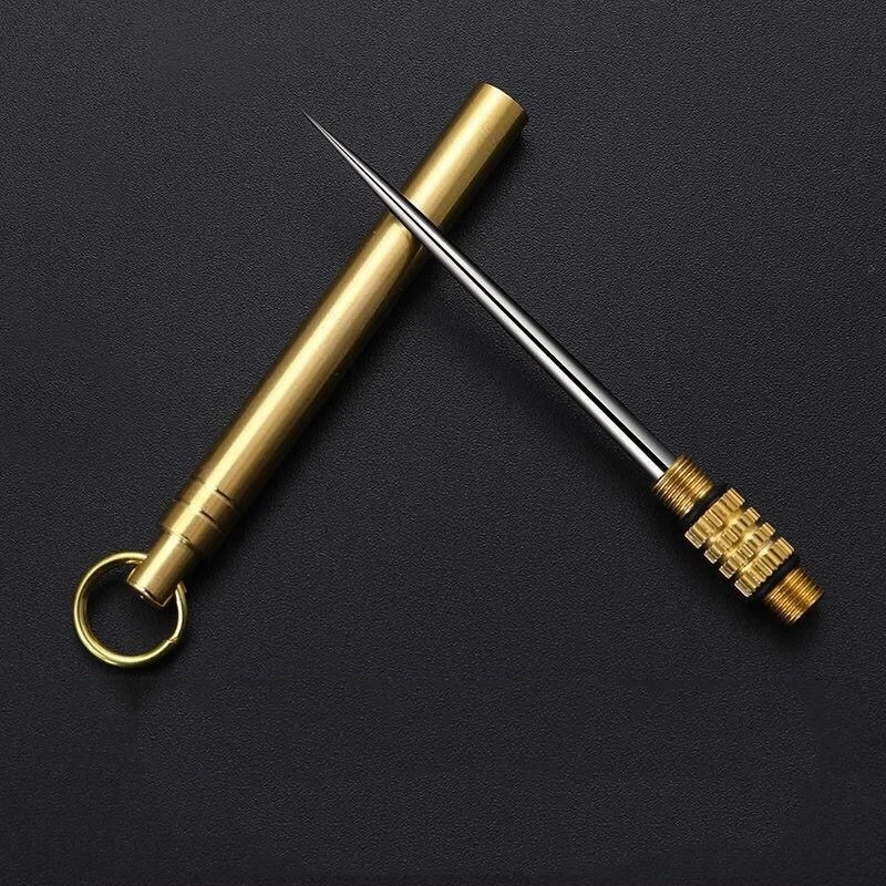 Titanium Edc Portable Multifunctional Toothpick Bottle Keychain Fruit Fork Camping Tool Toothpick Tube Key Ring Key Chain
Titanium Edc Portable Multifunctional Toothpick Bottle Keychain Fruit Fork Camping Tool Toothpick Tube Key Ring Key Chain