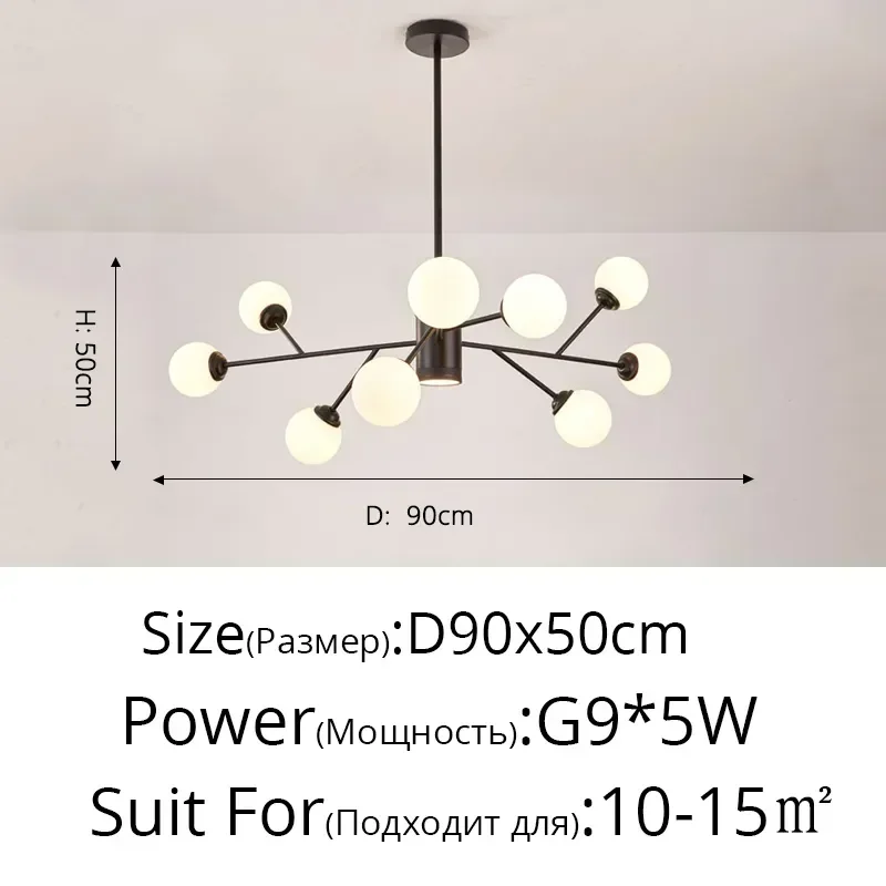 Скандинавская люстра JIANKEXING золотая черная LED
Скандинавская люстра JIANKEXING золотая черная LED