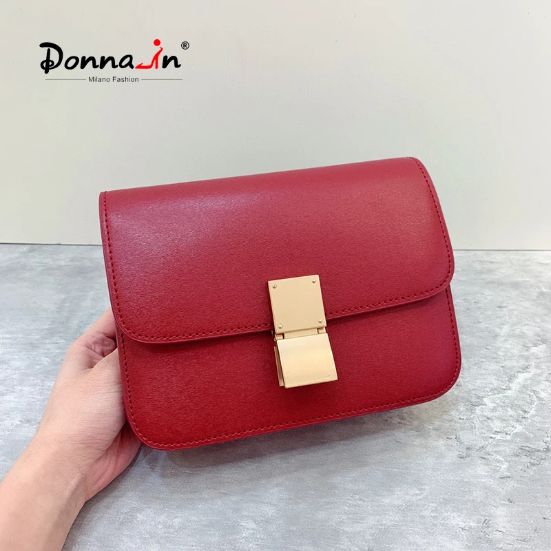 Donna-in Clutch Purses Women Evening Bags Simple Classy Metal Buckle Genuine Leather Flap Mini Shoulder Bag for Wedding and Prom
Donna-in Clutch Purses Women Evening Bags Simple Classy Metal Buckle Genuine Leather Flap Mini Shoulder Bag for Wedding and Prom
