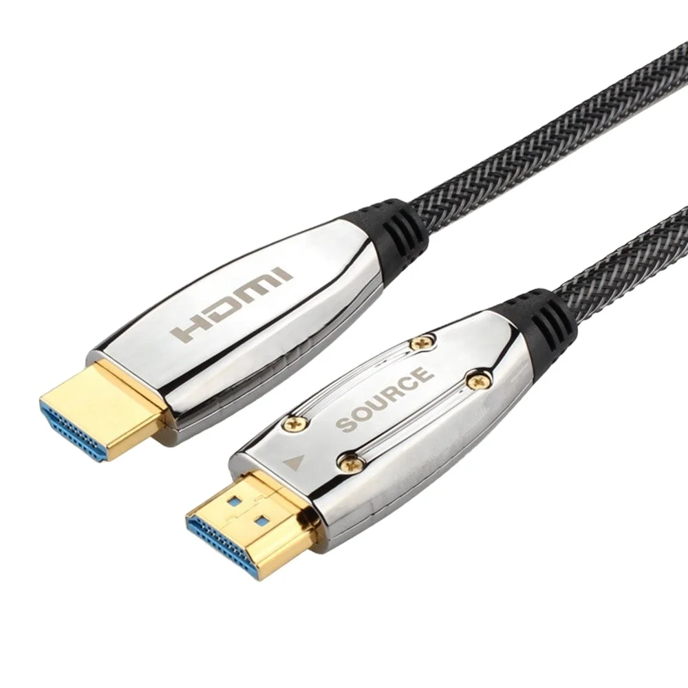 Xput HDMI Active Optical Fiber Cable 4K @ 60Hz 18Gbps HDCP2.2 AOC Cable With Nice Packing
Xput HDMI Active Optical Fiber Cable 4K @ 60Hz 18Gbps HDCP2.2 AOC Cable With Nice Packing