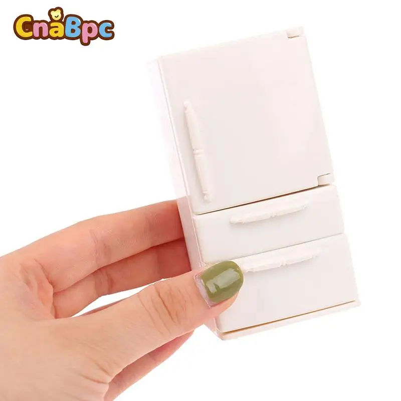 1/12 Dollhouse Miniature Kitchen White Double Fridge Refrigerator Freezer For Dolls Bedroom Living Room Kitchen Accs Kids Toy
1/12 Dollhouse Miniature Kitchen White Double Fridge Refrigerator Freezer For Dolls Bedroom Living Room Kitchen Accs Kids Toy