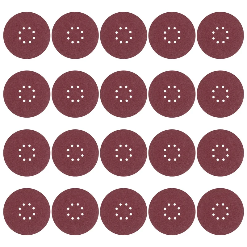 20 PCS 9-Inch 8-Hole Hook-And-Loop Sanding Discs Sander Paper For Drywall Sander (4 Pcs Each Of 60 80 120 150 240 Grits)
20 PCS 9-Inch 8-Hole Hook-And-Loop Sanding Discs Sander Paper For Drywall Sander (4 Pcs Each Of 60 80 120 150 240 Grits)