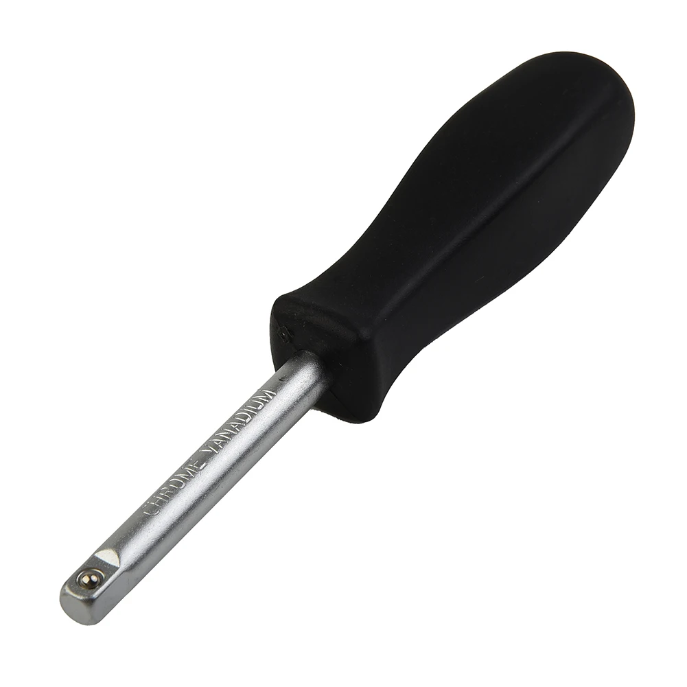 Screwdriver Connecting Rod Small Spinner 150mm 6.3mm Black Connection Handle Dual-purpose Multi-function Square Rubber Handle
Screwdriver Connecting Rod Small Spinner 150mm 6.3mm Black Connection Handle Dual-purpose Multi-function Square Rubber Handle