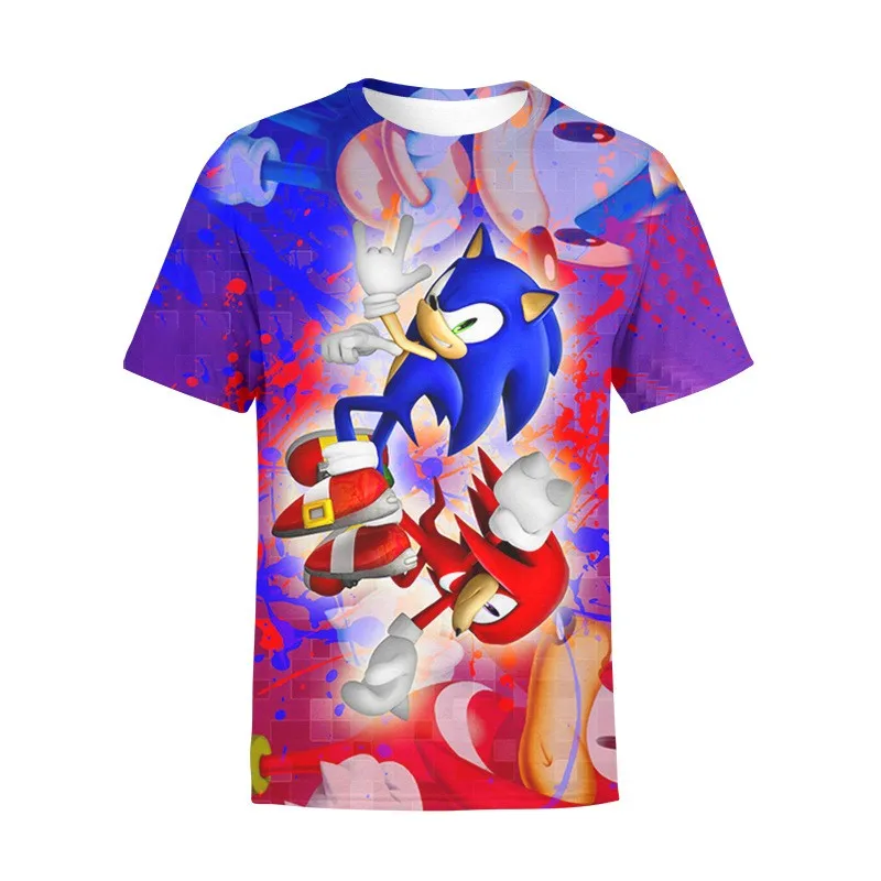 Sonic 2 cartoon 2022 Summer Children's Clothing 3D Boys Short Sleeve T-shirt Kids Sweatshirt Child's Sonic Clothes Boys T-shirts
Sonic 2 cartoon 2022 Summer Children's Clothing 3D Boys Short Sleeve T-shirt Kids Sweatshirt Child's Sonic Clothes Boys T-shirts