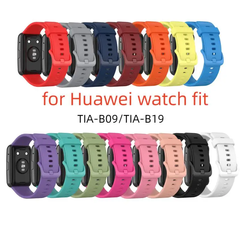 Suitable for Huawei Watch Fit Strap Color Buckle Silicone Strap Stainless Steel Head Grain Smart Watch Strap Smart Accessories
Suitable for Huawei Watch Fit Strap Color Buckle Silicone Strap Stainless Steel Head Grain Smart Watch Strap Smart Accessories