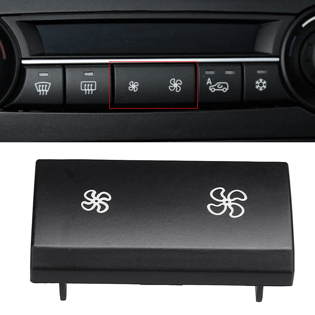 Car A/C Heater Climate Air Conditioning Control Panel Fan Speed Button Cover For BMW X5 E70 X6 E71 Car-styling Interior Moulding
Car A/C Heater Climate Air Conditioning Control Panel Fan Speed Button Cover For BMW X5 E70 X6 E71 Car-styling Interior Moulding