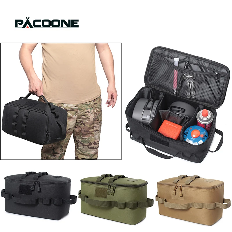 PACOONE Outdoor Camping Gas Tank Storage Bag Large Capacity Ground Nail Tool Bag Gas Canister Picnic Cookware Utensils Kit Bag
PACOONE Outdoor Camping Gas Tank Storage Bag Large Capacity Ground Nail Tool Bag Gas Canister Picnic Cookware Utensils Kit Bag