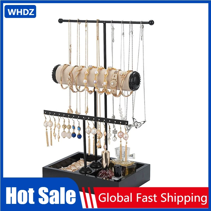 3 Tier Jewelry Tree Stand Display Stand Jewelry Holder Stand Organizer Necklace Bracelet Holder Jewelry Tower Rack
3 Tier Jewelry Tree Stand Display Stand Jewelry Holder Stand Organizer Necklace Bracelet Holder Jewelry Tower Rack