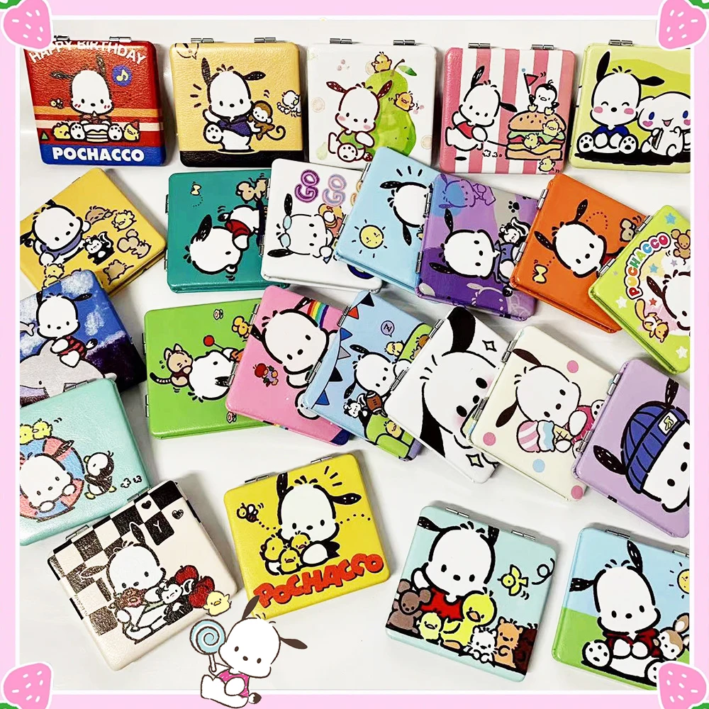 Pochacco Cosmetic Mirror Double-Sided Folding Kawaii Poratble Stylish Anime Sanrioed Practical Cute Delicate Kids Girls Gifts
Pochacco Cosmetic Mirror Double-Sided Folding Kawaii Poratble Stylish Anime Sanrioed Practical Cute Delicate Kids Girls Gifts