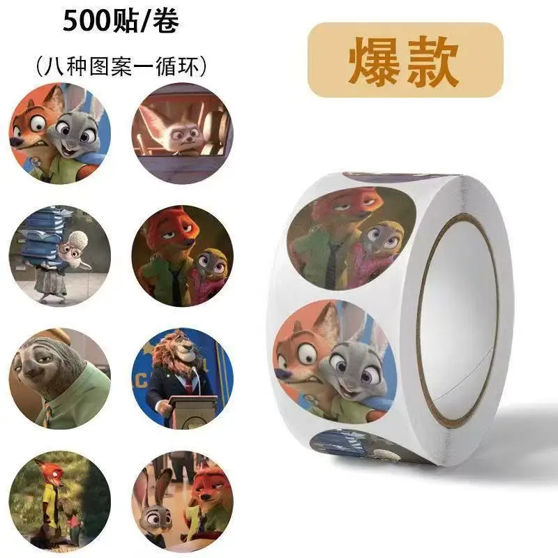 Набор бумажных наклеек Disney Zootopia 2 BEAST KINGDOM
Набор бумажных наклеек Disney Zootopia 2 BEAST KINGDOM