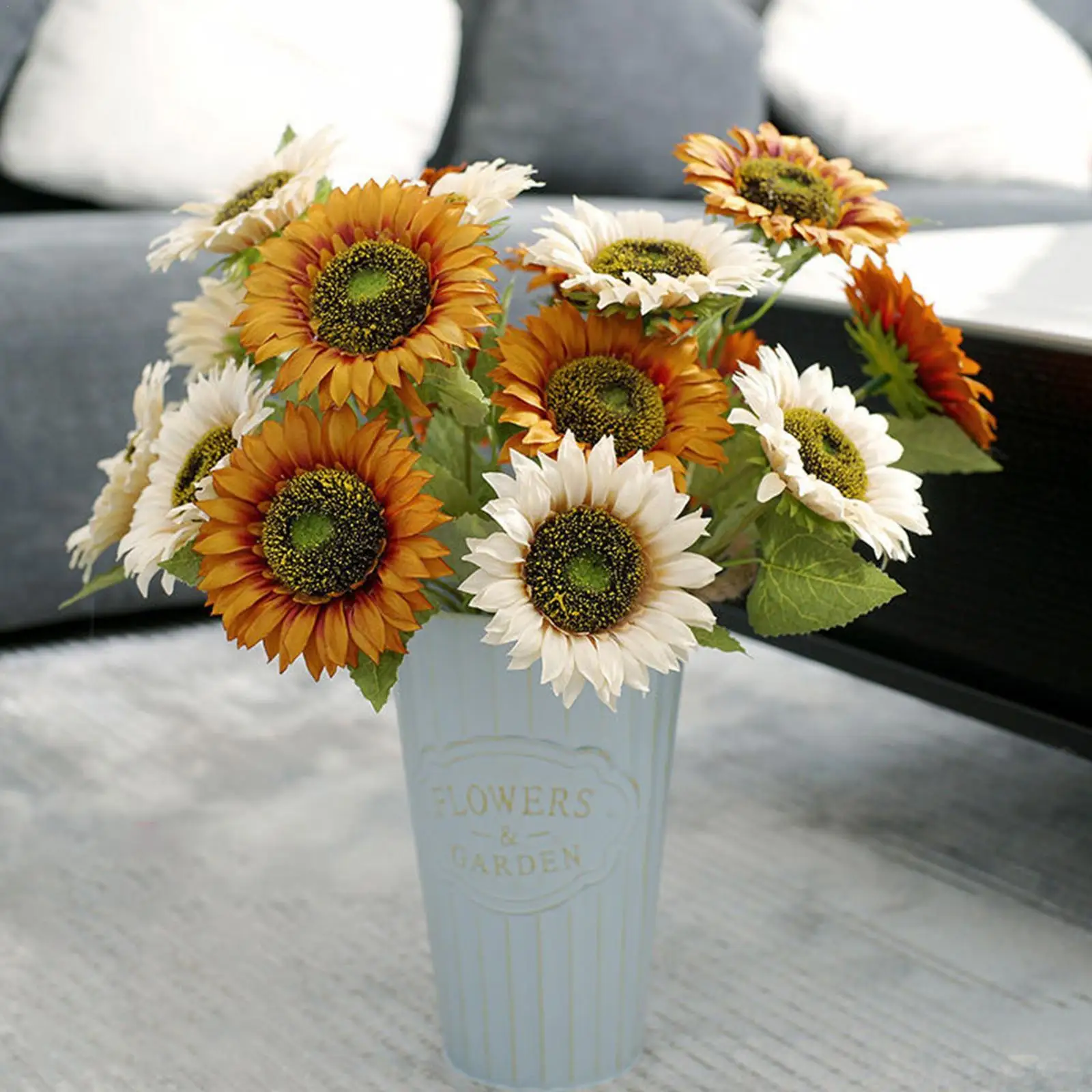 3Heads Fashion DIY Craft Home Decor Real Wedding Decoration Artificial Flower Fake Flores Bouquet Silk Sunflower
3Heads Fashion DIY Craft Home Decor Real Wedding Decoration Artificial Flower Fake Flores Bouquet Silk Sunflower