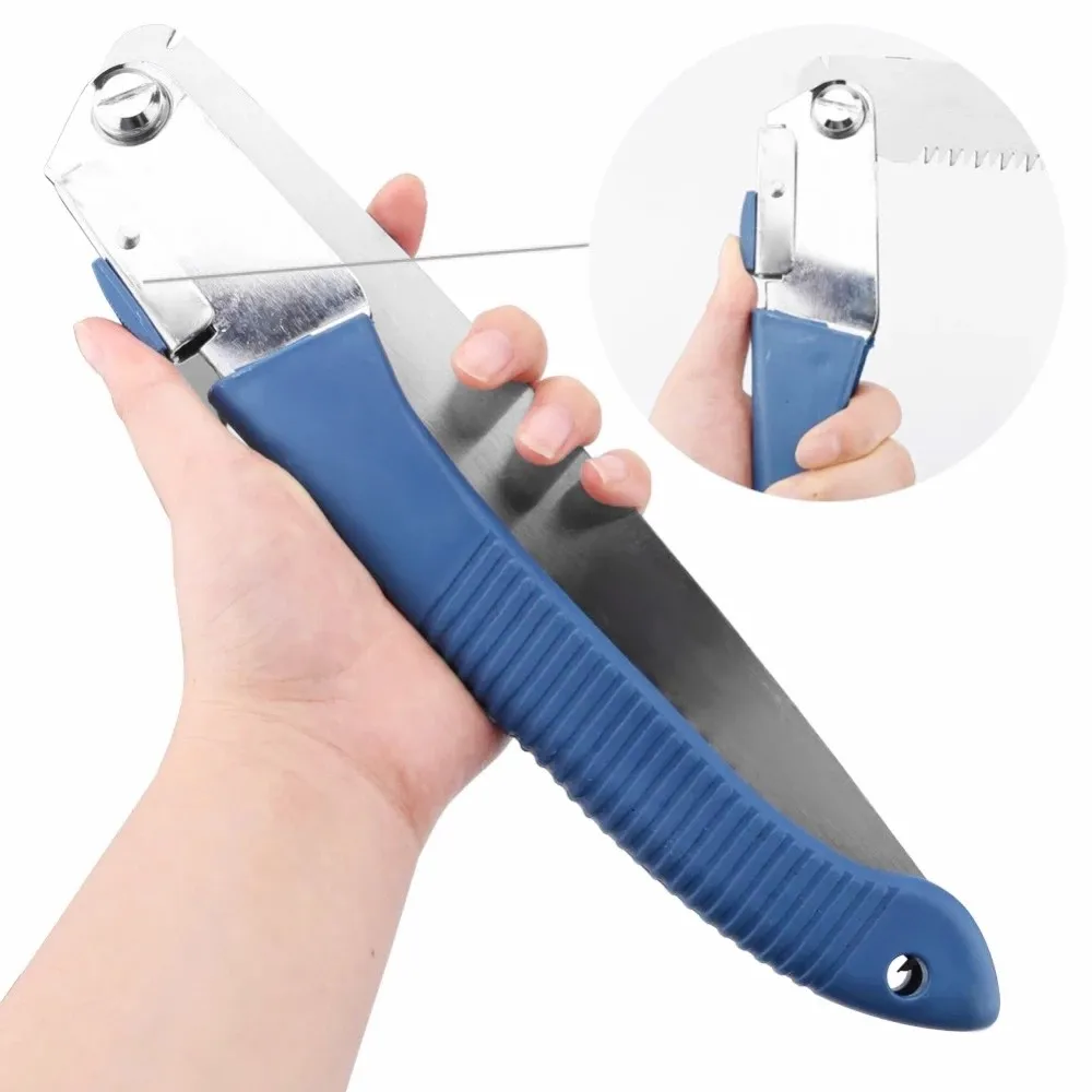 Portable Home Manual Pruning Hacksaws Garden Folding Trimming Saw Cut Branches Anti-Skip 3-Side Non-slip Teeth Folding Hand Saw
Portable Home Manual Pruning Hacksaws Garden Folding Trimming Saw Cut Branches Anti-Skip 3-Side Non-slip Teeth Folding Hand Saw