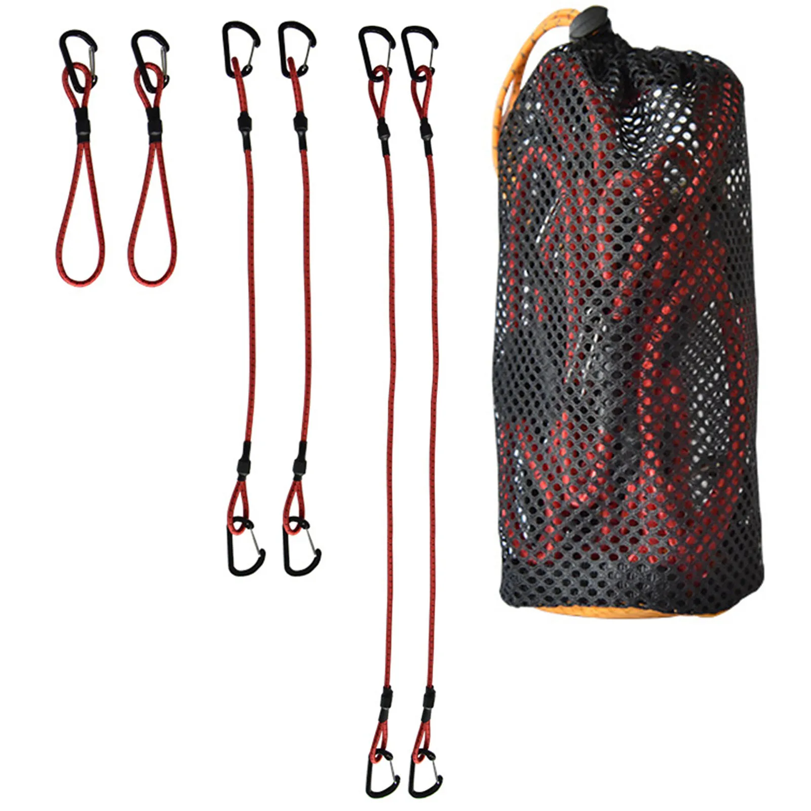 6pcs Camping Tent Bungee Cords Weatherproof Canopy Elastic Drawstring Bungee Straps With Hooks Drying Clothes Rope For Camping
6pcs Camping Tent Bungee Cords Weatherproof Canopy Elastic Drawstring Bungee Straps With Hooks Drying Clothes Rope For Camping