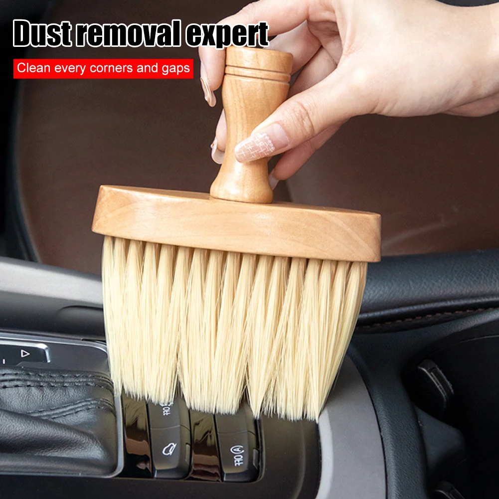 Car Interior Cleaning Tool Air Outlet Brush Air Conditioning Vent Brush Solid Wood Handle Long Bristles Dust Removal Cleaner
Car Interior Cleaning Tool Air Outlet Brush Air Conditioning Vent Brush Solid Wood Handle Long Bristles Dust Removal Cleaner