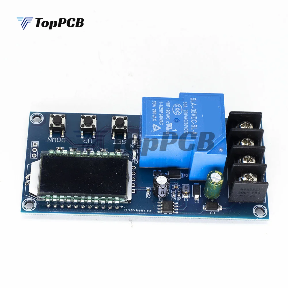 DC 6-60v 30A Storage battery Charging Control Module Protection Board Charger Time Switch LCD Display XY-L30A
DC 6-60v 30A Storage battery Charging Control Module Protection Board Charger Time Switch LCD Display XY-L30A