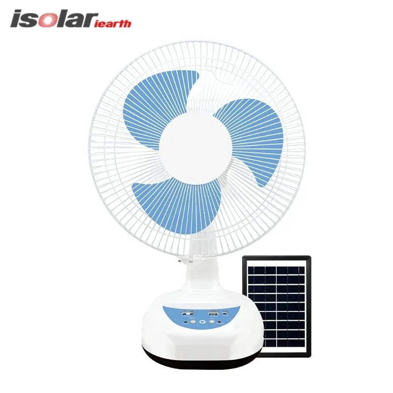 ventilador recargable portatil New Arrival 12'' Solar Table Fan Rechargeable Cooling Fan With Light 
ventilador recargable portatil New Arrival 12'' Solar Table Fan Rechargeable Cooling Fan With Light