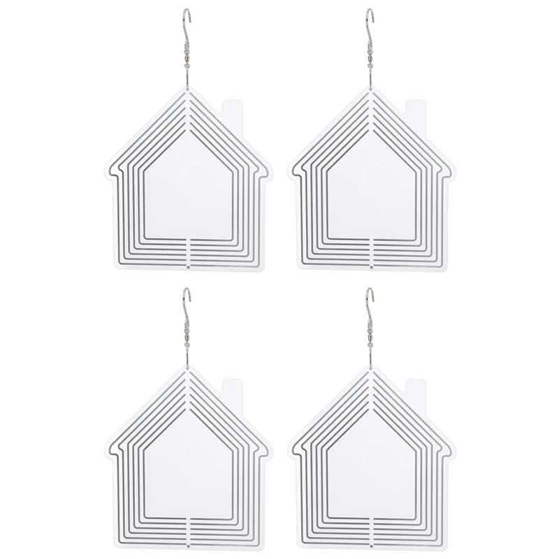 4 PCS Sublimation Wind Spinner Blank 10 Inch Wind Spinner Hanging 3D Aluminum Double Sided Sublimation Hanging Decoration 
4 PCS Sublimation Wind Spinner Blank 10 Inch Wind Spinner Hanging 3D Aluminum Double Sided Sublimation Hanging Decoration