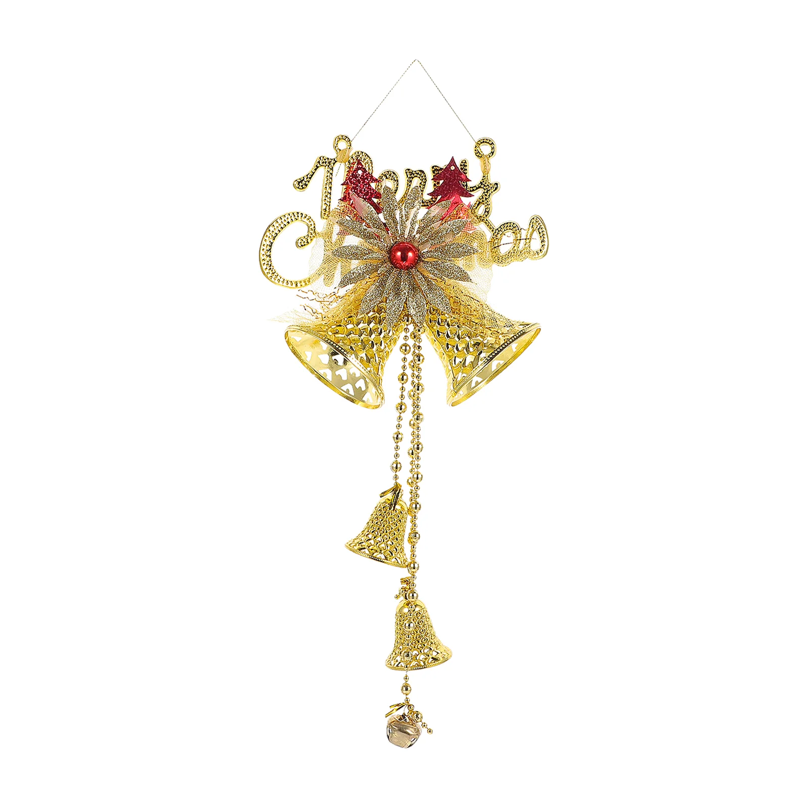 1pc Christmas Decorative Hanging Bell Pendant Festival Wall Hanging Bell Decor
1pc Christmas Decorative Hanging Bell Pendant Festival Wall Hanging Bell Decor