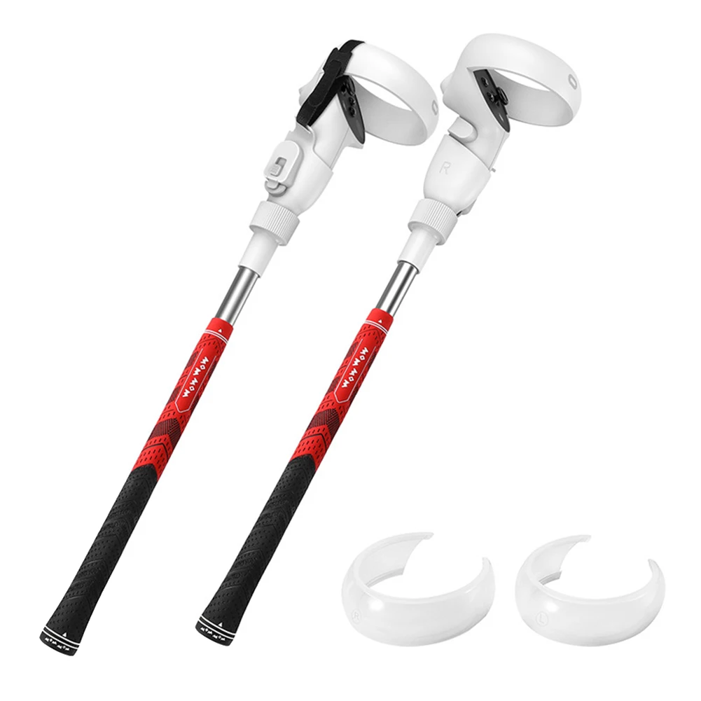 For Oulus Quest 2 VR Game Golf Club Handle Bracket Long Stick Gamepad Holder Increase Gaming Experience VR Accessories
For Oulus Quest 2 VR Game Golf Club Handle Bracket Long Stick Gamepad Holder Increase Gaming Experience VR Accessories
